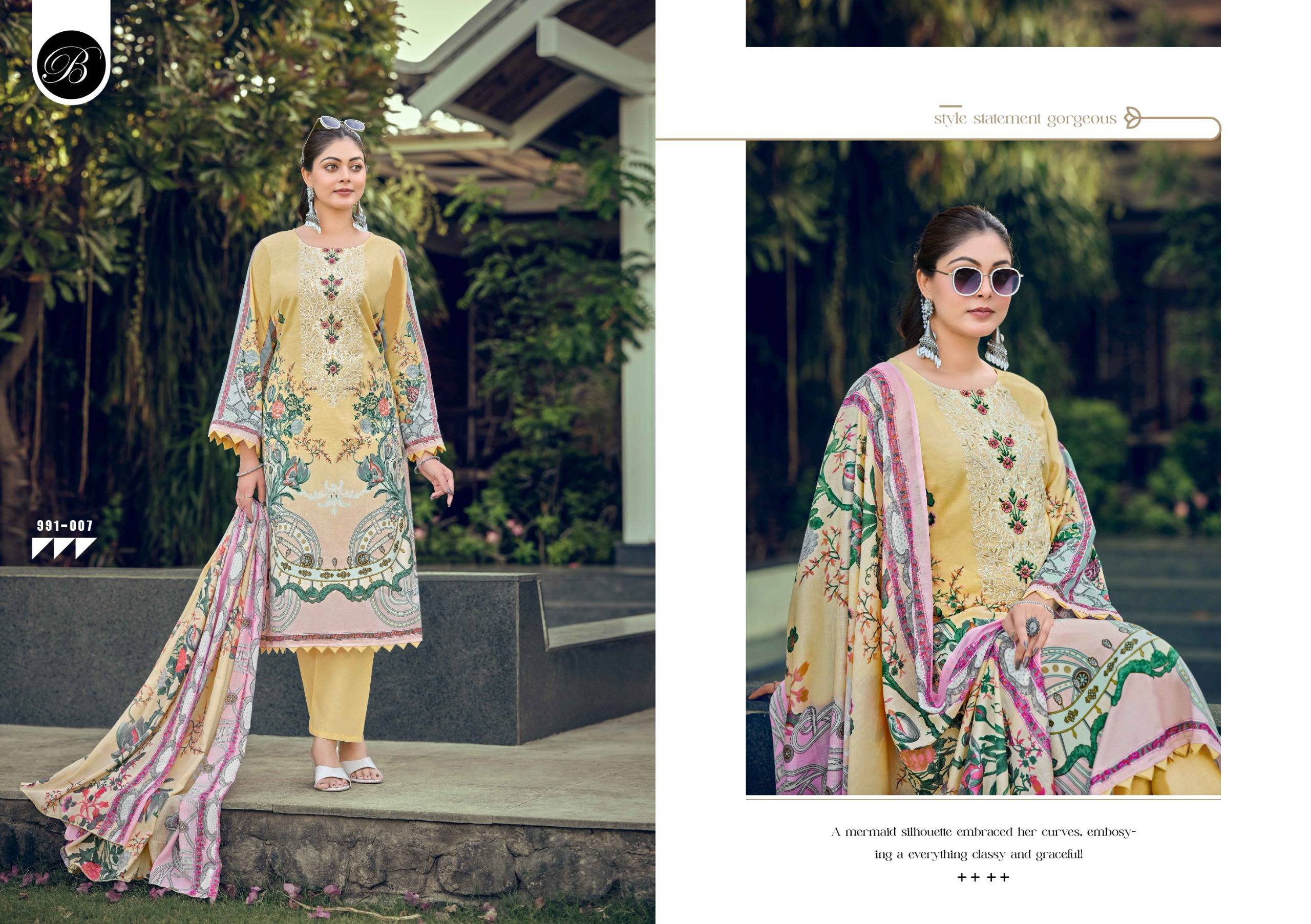 NAIRA VOL 150 BY BELLIZA DESIGNER 01 To 08 Series Indian Traditional casual wear Pakistani Pure Cotton dresses At Wholesale Price